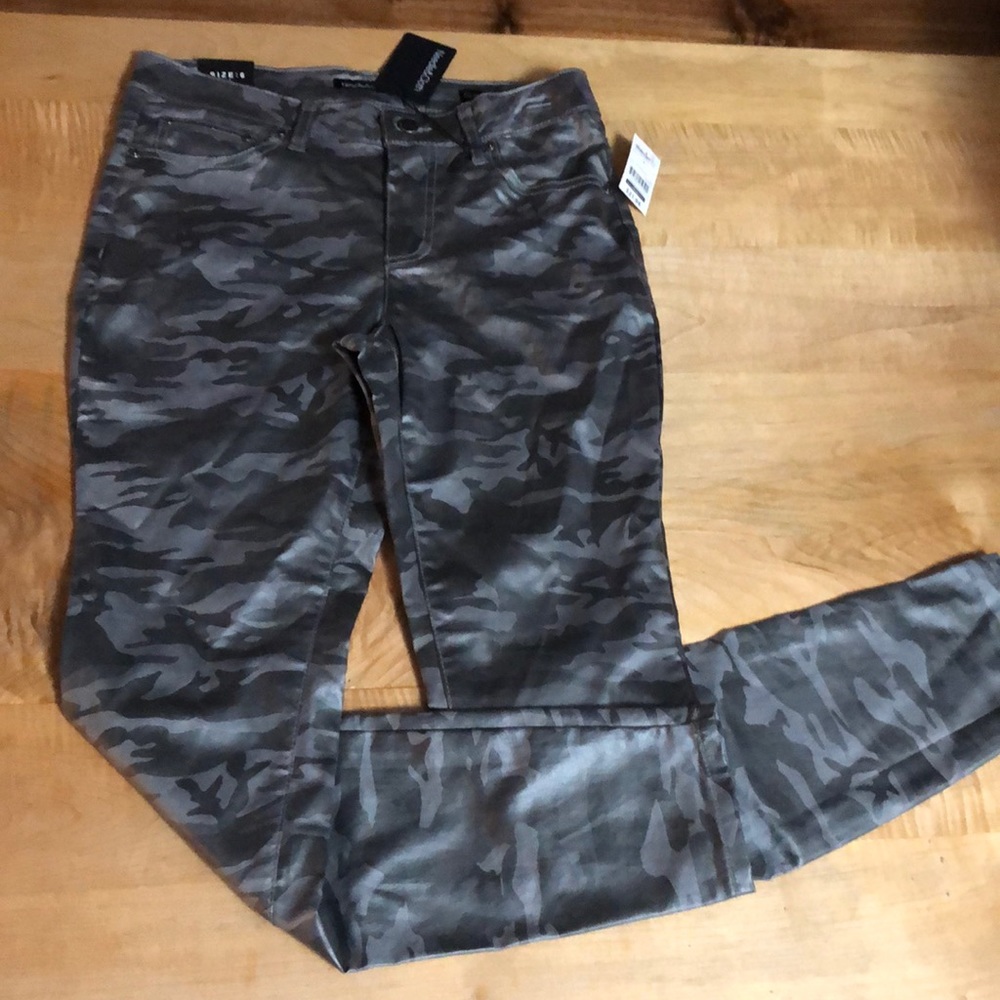 Needle & Cloth  silver camo pants